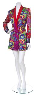 An Atelier Versace Multicolor Paisley Jacquard Jacket