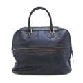 A Group of Gucci Navy Leather Luggage