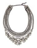 A Kenneth Jay Lane Multistrand Rhinestone Necklace