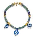 A Judith Leiber Polychrome Clay and Glass Bead Necklace