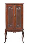 A Victorian Mahogany Music Cabinet