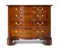 A George III Mahogany Inlaid Chest Baker