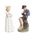 Two Royal Copenhagen Porcelain Figures