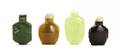Four Hardstone Snuff Bottles