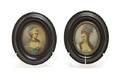 A Pair of Continental Portrait Miniatures