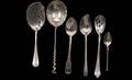 334 Six Assorted Sterling Silver Serving Pieces