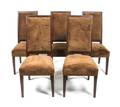 A Set of Ten Upholstered Dining Chairs Mitchell Gold