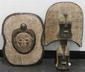 Two Baluba Carved Wood Articles