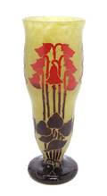 A Degue Cameo Glass Vase