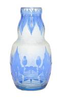 A French Cameo Glass Vase likely Baccarat