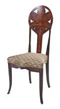 A Louis Majorelle Walnut and Marquetry Side Chair French 18591926