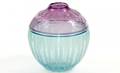 602 Guetti Etched Glass Vase