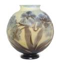 A Galle Cameo Glass Vase