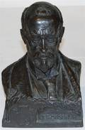 A Continental Bronze Bust