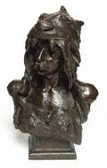 An American Bronze Bust