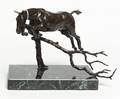 A Contemporary Bronze Horse