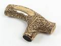 An American Gold Filled Cane Handle