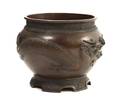 A Japanese Bronze Jardiniere