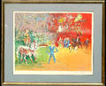 458 Jean Dufy Circus Scene Color Lithograph Signed
