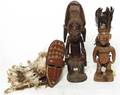 Three African Carved Articles