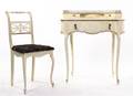 A Louis XV Style Painted Ladys Writing Desk