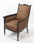 An Art Deco Style Upholstered Armchair