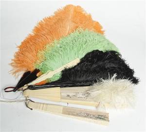 A Collection of Five Fans