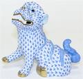 A Herend Porcelain Fu Dog