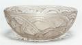A Lalique Molded and Frosted Glass Bowl