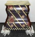 A Mackenzie Childs Painted Chest