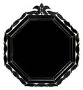 A Venetian Style Glass Mirror