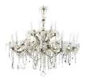 A Venetian Style Glass TwentyFour Light Chandelier