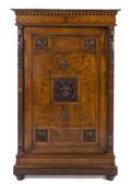 A Neoclassical Painted Armoire