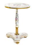 A Continental Porcelain Occasional Table