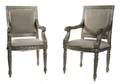 A Pair of Directoire Style Fauteuils
