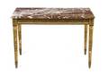 A Louis XVI Style Giltwood Center Table