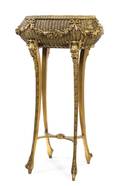 A Louis XVI Style Giltwood Jardiniere Stand