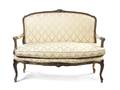 A Louis XV Style Giltwood Settee