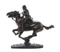 An American Bronze Figural Group after Frederic Sackrider Remington 18611909