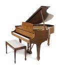A Steinway  Sons Baby Grand Piano