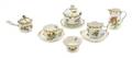 An Assembled Herend Porcelain Partial Coffee Service