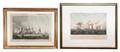 Two English Handcolored Nautical Engravings