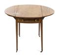 A George III Inlaid Mahogany Pembroke Table