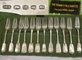 498 12 Georgian Sterling Forks London 1824
