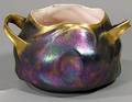 428 Art Nouveau Carlsbad Austria Two Handled Vase