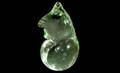358 Stylized Figural Form Glass Sculpture