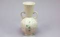340 Irish Belleek Two Handled Porcelain Vase