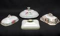 449 Four English Porcelain  Pottery Large Tureen Lids