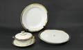 437 Lot of Six White Porcelain Serving Dishes