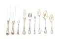 An American Silver Flatware Service Gorham Mfg Co Providence RI Circa 1895